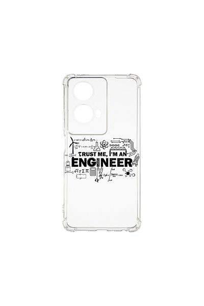 bestcase ® Anti Shock Case for Motorola Edge 50 Fusion, Trust Me I'm Engineer, 1805844 AS 1859