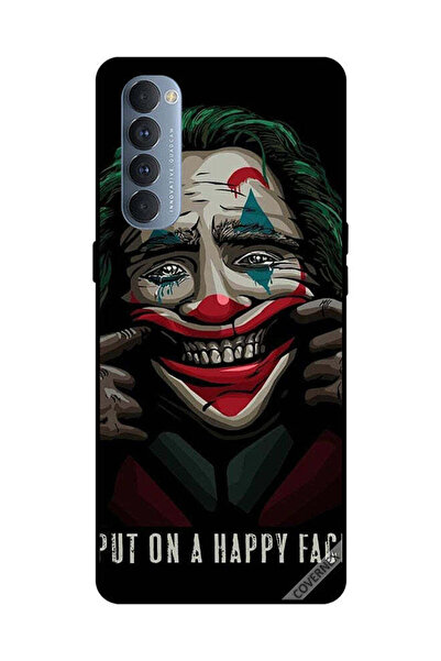 Covernex غطاء حماية لهاتف Oppo Reno 4 Pro بوجه سعيد