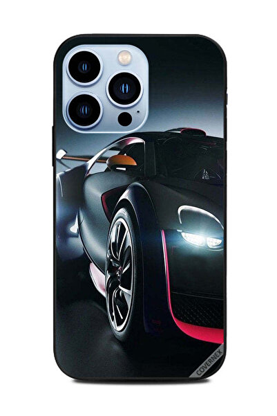 Covernex غطاء حماية لهاتف Apple iPhone 13 Pro - سيارة باللونين الأحمر والأسود