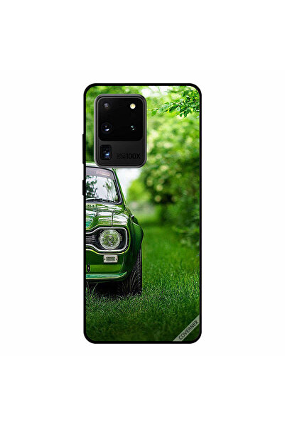 Covernex غطاء حماية سامسونج جالكسي S20 ألترا، سيارة خضراء في حديقة خضراء