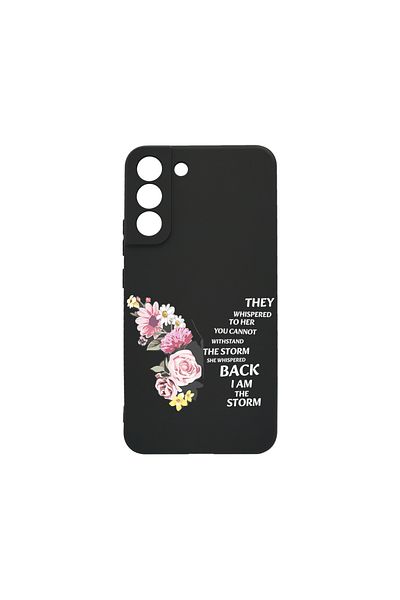 bestcase ® Husa Slim Silicon pentru Samsung Galaxy S22, Eu Sunt Furtuna, 2019369 B 1848