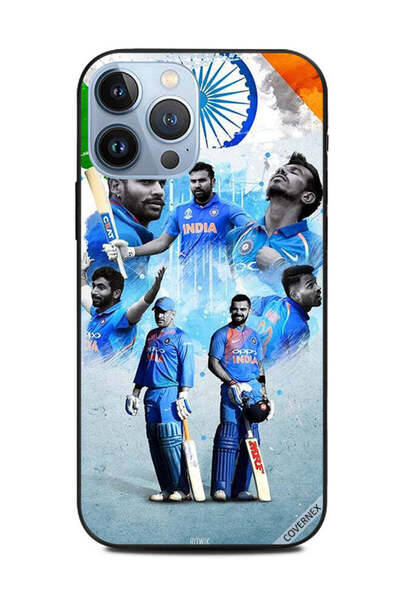 Covernex غطاء حماية لهاتف Apple iPhone 13 Pro Max أبطال الكريكيت في الهند