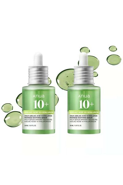 ANUA [Anua] Azelaic Acid 10 Hyaluron Redness Soothing Serum 30 ml Set