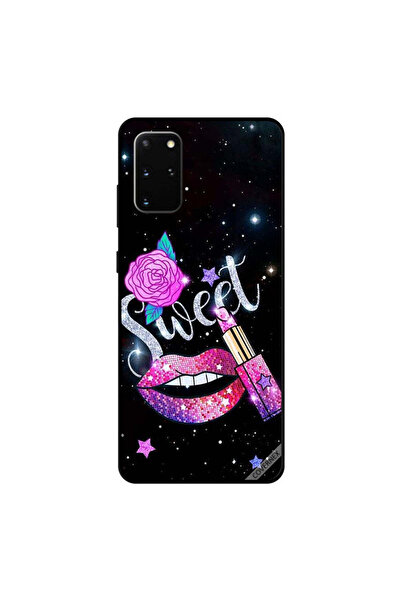 Covernex غطاء حماية سامسونج جالكسي S20 بلس بنقشة زهور وشفتين حلوة وأحمر شفاه