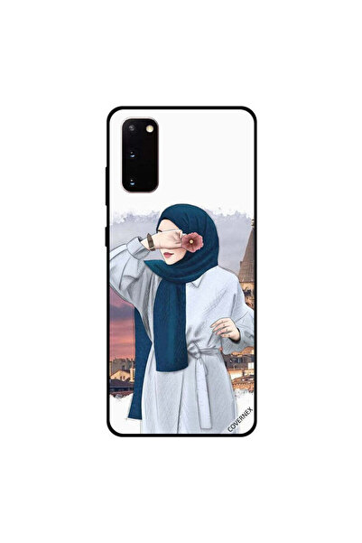 Covernex غطاء حماية لهاتف سامسونج جالكسي S20 يحمل زهرة في يده بينما يخفي عينيه