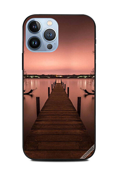 Covernex غطاء حماية لهاتف Apple iPhone 13 Pro Max - مسار إلى البحر مساءً