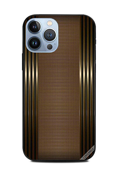 Covernex غطاء حماية لهاتف Apple iPhone 13 Pro Max بنمط سرقة ذهبي