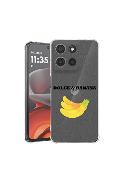bestcase Carcasă antișoc pentru Motorola Edge 60 Pro cu design Dolce & Banana...