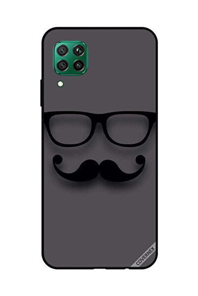 Covernex غطاء حماية لهاتف هواوي نوفا 7i / P40 لايت أسود زجاجي وشارب