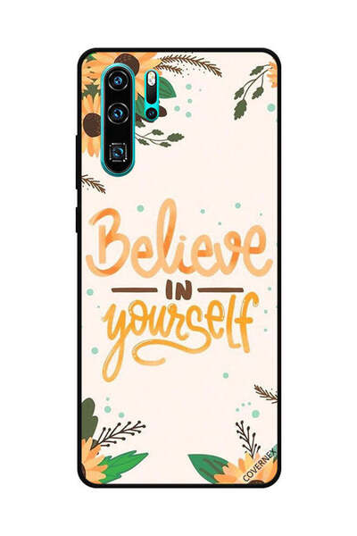 Covernex غطاء حماية لهاتف هواوي بي 30 برو - ثق بنفسك - زهور الشمس