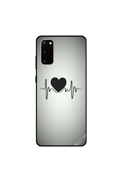 Covernex غطاء حماية لهاتف سامسونج جالكسي S20 برسومات أمواج القلب