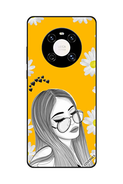 Covernex غطاء حماية لهاتف هواوي ميت 40 - فتاة تحب خيالات النظارات