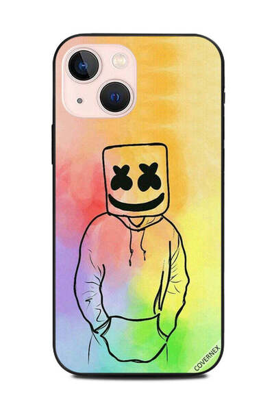 Covernex غطاء حماية لهاتف Apple iPhone 13 Mini Happy Mask