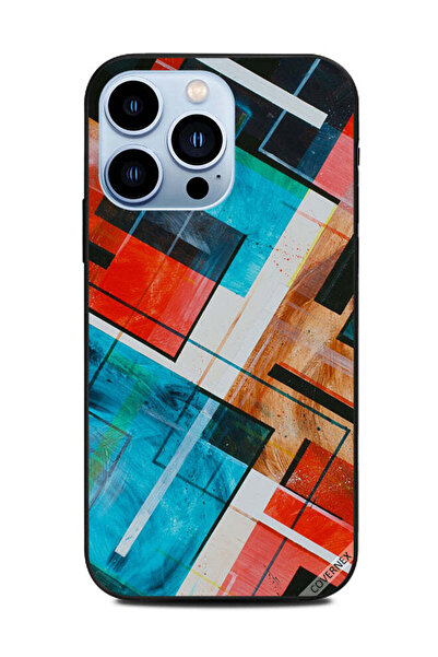 Covernex غطاء حماية لهاتف Apple iPhone 13 Pro بنمط مربع ملون