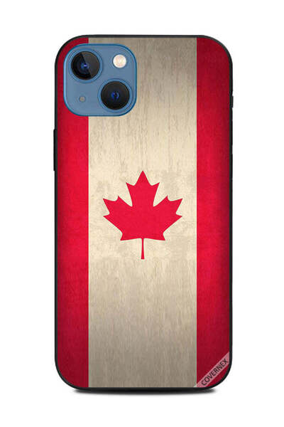Covernex غطاء حماية لجهاز Apple iPhone 13 بعلم كندا العتيق