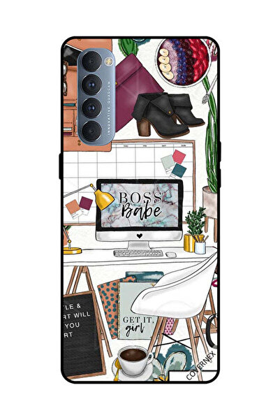 Covernex غطاء حماية لهاتف Oppo Reno 4 Pro Boss Babe