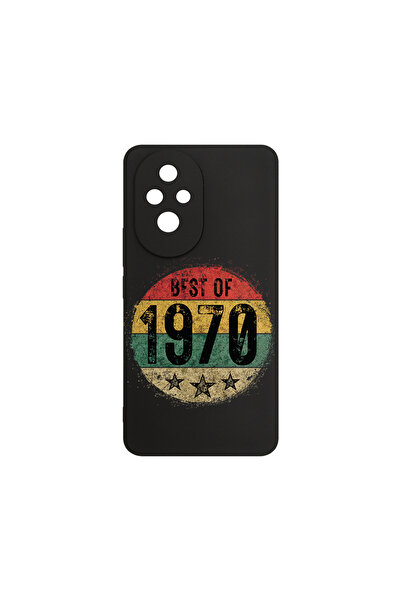 bestcase ® Husa Slim Silicon pentru Honor 200 Pro, Best Of 1970, 1894729 B 1903