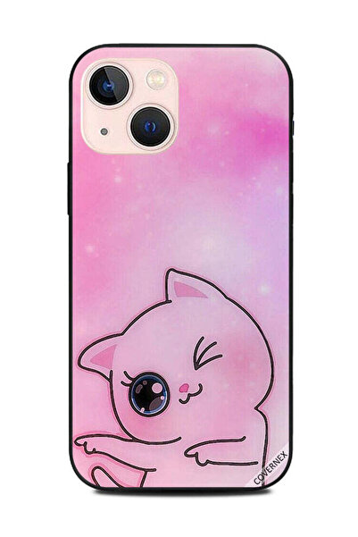 Covernex غطاء حماية لهاتف Apple iPhone 13 Mini - Go This Way Kitten