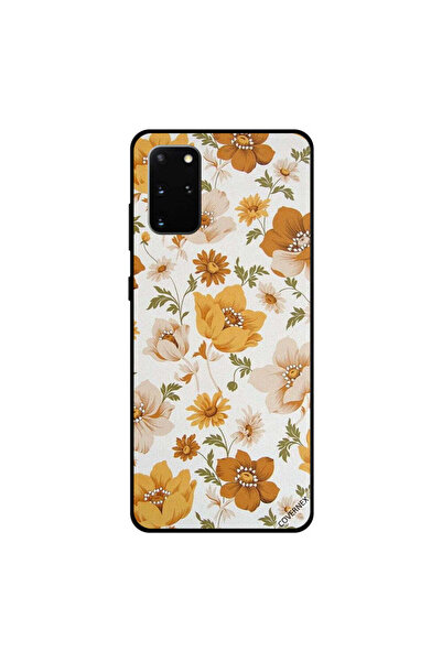 Covernex غطاء حماية لهاتف سامسونج جالكسي S20 بلس باللونين الأصفر والأزرق بنقش...