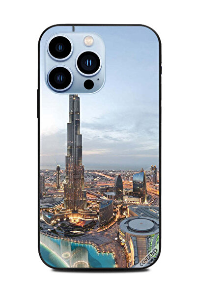 Covernex غطاء حماية لهاتف Apple iPhone 13 Pro منظر جميل لوسط مدينة دبي