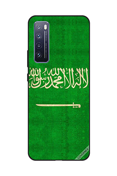 Covernex غطاء حماية لهاتف هواوي نوفا 7 - علم المملكة العربية السعودية - عتيق