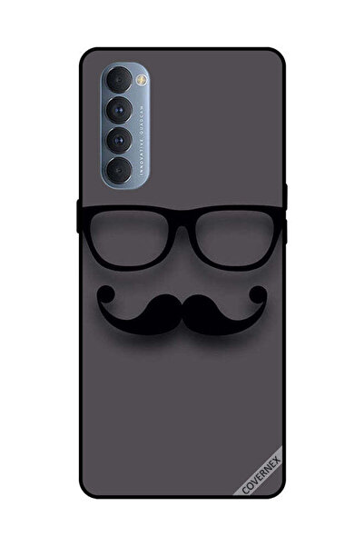 Covernex غطاء حماية لهاتف Oppo Reno 4 Pro أسود زجاجي وشارب