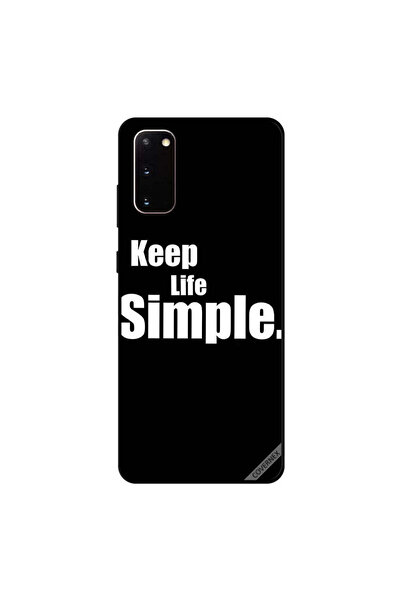 Covernex غطاء حماية Samsung Galaxy S20 حافظ على بساطة الحياة