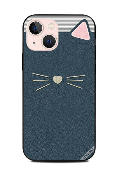 Covernex غطاء حماية لهاتف Apple iPhone 13 Mini بنمط جلد القطة