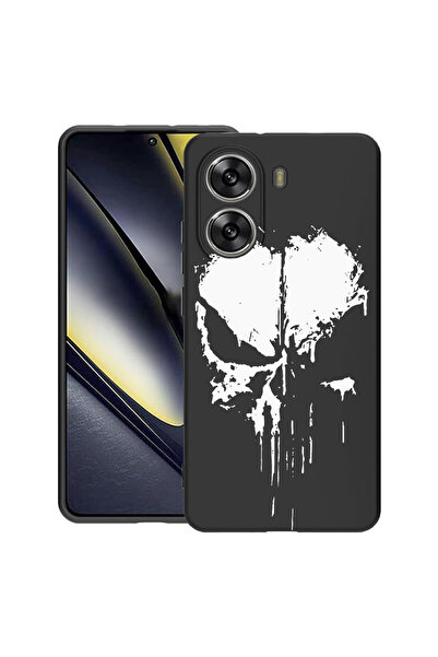 bestcase ® Husa Slim Silicon pentru Poco X7 Pro, Punisher, 1992025 B 1885