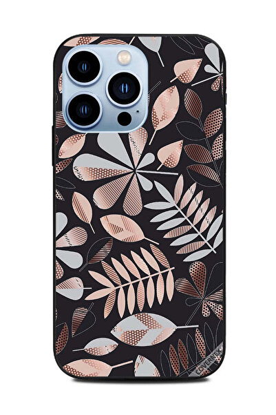 Covernex غطاء حماية لهاتف Apple iPhone 13 Pro - ريش فضي بني