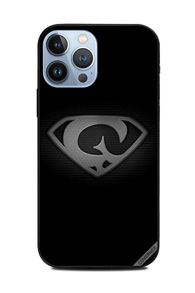Covernex غطاء حماية لهاتف Apple iPhone 13 Pro Max أبجدي أبيض وأسود G
