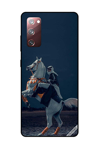 Covernex غطاء حماية لهاتف سامسونج جالاكسي S20 FE، شاب على حصان