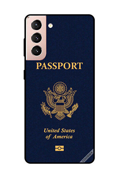 Covernex غطاء حماية لهاتف سامسونج جالاكسي S21 بلس - جواز سفر أمريكي