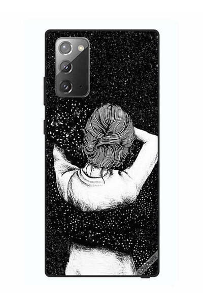 Covernex غطاء حماية لهاتف سامسونج جالكسي نوت 20 - خيال فتاة دودل الليلية