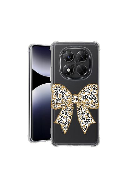 bestcase ® Anit Shock Case For Xiaomi Redmi Note 14 Pro 4G, Leopard Bow, 1997764 AS 1873
