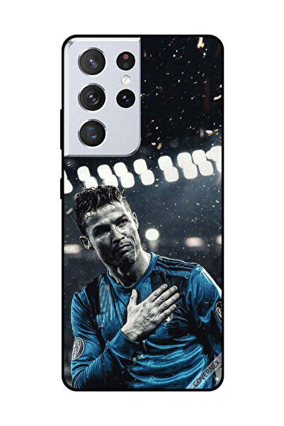 Covernex غطاء حماية لهاتف سامسونج جالاكسي S21 ألترا رونالدو يشكر الجمهور على ...