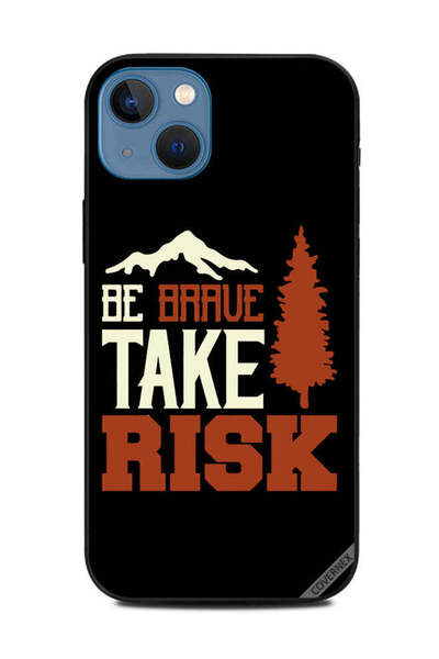Covernex غطاء حماية لجهاز Apple iPhone 13 كن شجاعًا وتحمل المخاطر