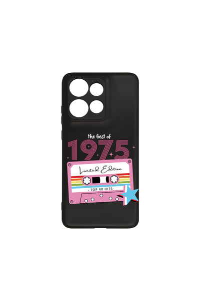 bestcase ® Husă Slim Silicon pentru Motorola Edge 50 Neo, Best Of 1975 - Girl...