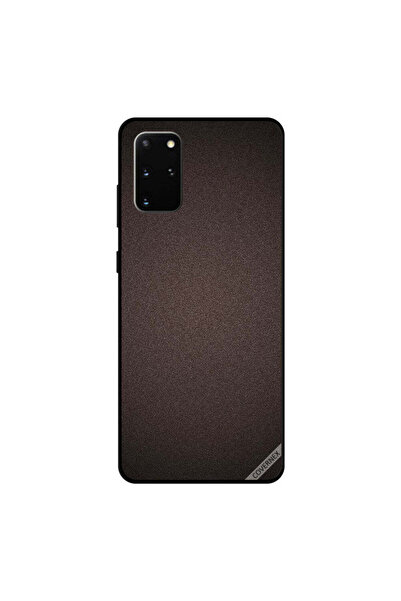 Covernex غطاء حماية لهاتف سامسونج جالكسي S20 بلس بنقشة بني غامق