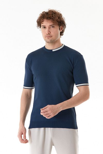 Fulla Moda Tricou de bază cu gât turnat