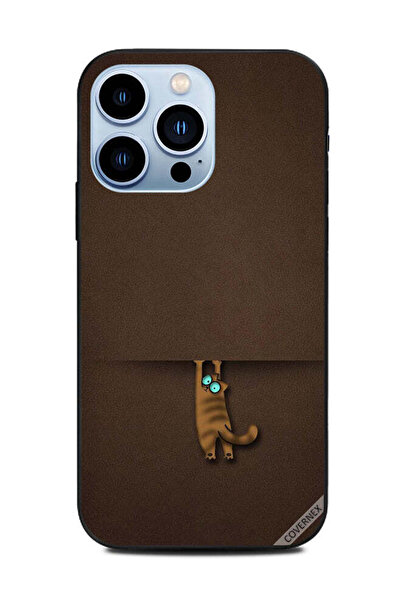 Covernex غطاء حماية لهاتف Apple iPhone 13 Pro - تصميم على شكل قطة