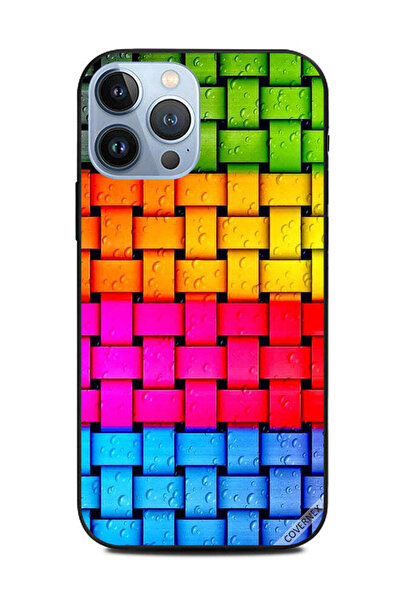 Covernex غطاء حماية لهاتف Apple iPhone 13 Pro Max بنمط قطرات الماء على شرائط ...