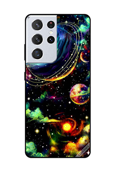 Covernex غطاء حماية لهاتف سامسونج جالاكسي S21 ألترا - نباتات زحل