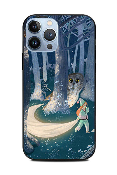 Covernex غطاء حماية لهاتف Apple iPhone 13 Pro Max بتصميم بومة تحدق