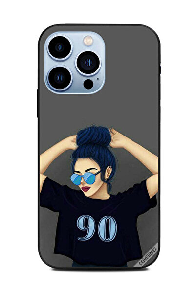 Covernex غطاء حماية لهاتف Apple iPhone 13 Pro - فتاة أنيقة 90