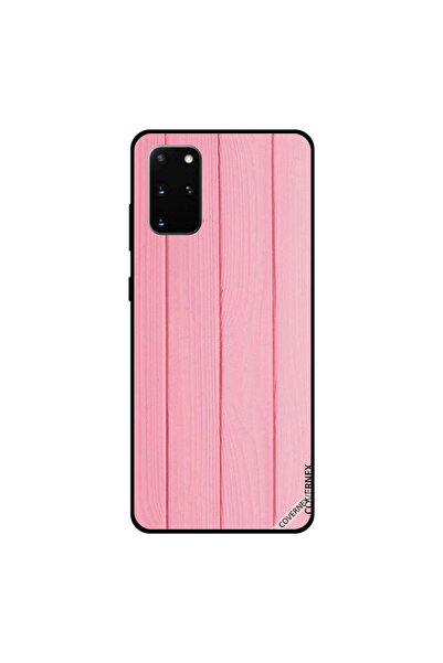 Covernex غطاء حماية لهاتف سامسونج جالكسي S20 بلس بنمط خشبي وردي