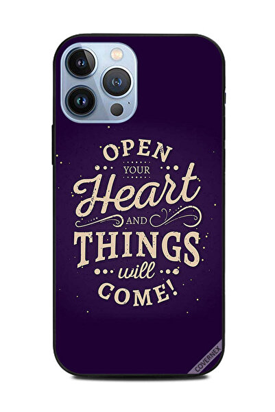 Covernex غطاء حماية لجهاز Apple iPhone 13 Pro Max افتح قلبك