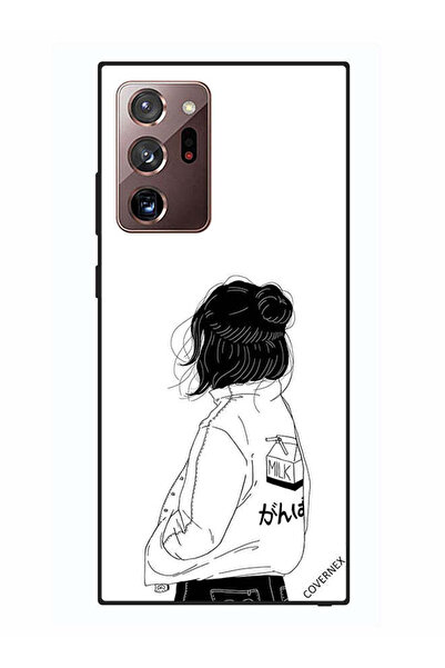 Covernex غطاء حماية لهاتف سامسونج جالكسي نوت 20 ألترا فتاة تفكر بعمق كبير