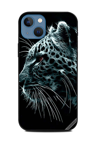 Covernex غطاء حماية لهاتف Apple iPhone 13 بتصميم فن قلم النمر