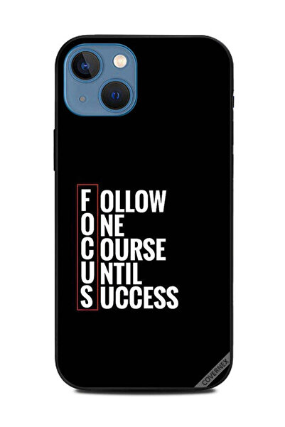 Covernex غطاء حماية لجهاز Apple iPhone 13 التركيز اتبع مسارًا واحدًا حتى النجاح